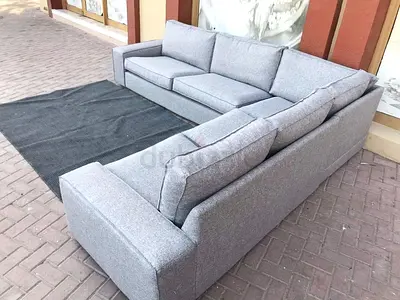 Looks great Condition IKEA Kivik Corner Sofa light gray