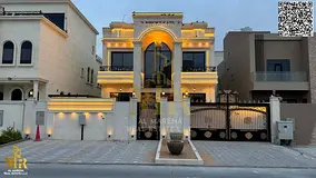 Villa in a prime location near Downtown Ajman, 5 Master Bedrooms, price includes electricity, water