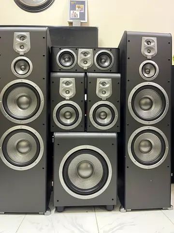JBL ES100 SPEAKERS AND 12 inch SUBWOOFER