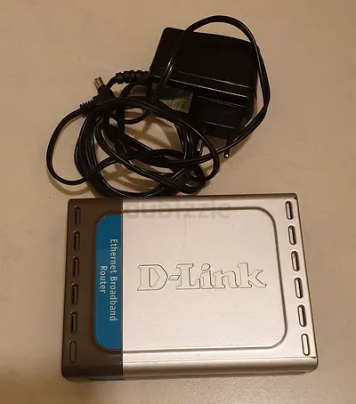 D-link IP Router for DSL/Cable Modems with 4-Port 10/100Mbps Switch