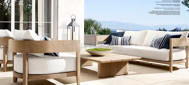 Stylish Outdoor  Chic Table