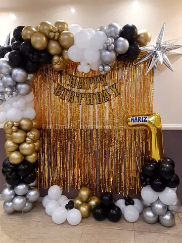 Balloons decorations services Available