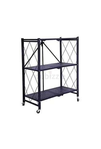 Versatile Rolling Storage Rack - Perfect for Home or Office