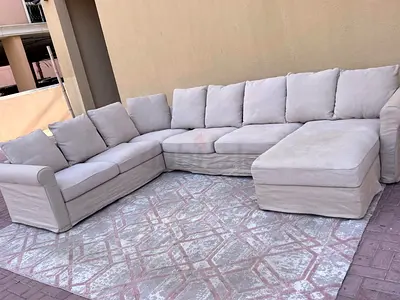 Ikea Gronlid U Shape Sofa Bed with Storage