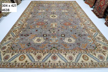Price negotiable | Beautiful Handwoven afghan Rug - 304 x 421 cm