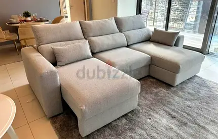 Eskilstuna L shape sofa under storage