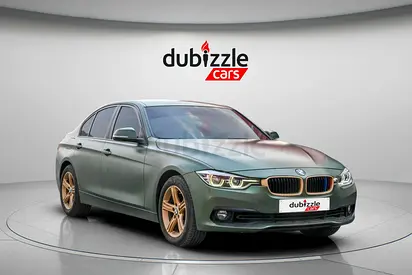 AED 1035/month | 2016 BMW 3-Series 318i | GCC Specs | Ref#410454