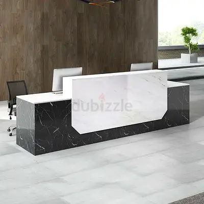 Modern Reception Desk Design For Office Front