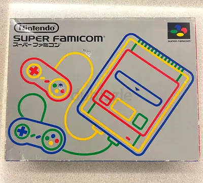 Nintendo Super Famicom Console with Controllers