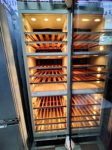 Miele latest model 3 zone temperature built-in wine fridge large