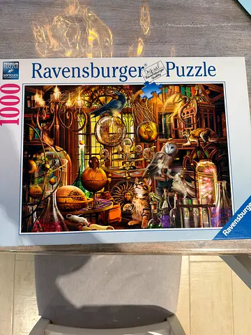 Ravensburger 1000 Piece Puzzle - Mystical Library Scene