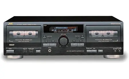 JVC Dual Cassette Deck for Music Lovers 220v