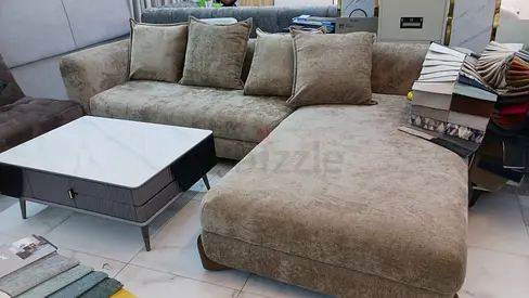 Stylish and Cozy L-Shaped Sectional Sofa