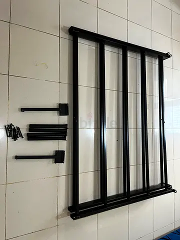 Sturdy Metal Bed Frame with Assembly Kit and mattress