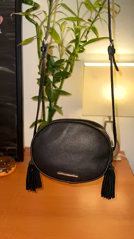 Mango - Leather crossbody Bag