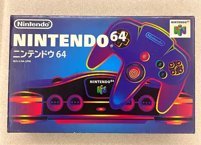 Vintage Nintendo 64 Console with Controller