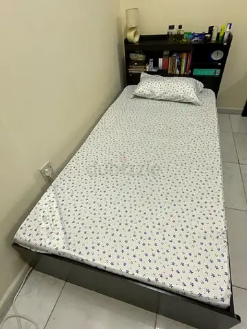 Single Bed with Headspace + Mattress