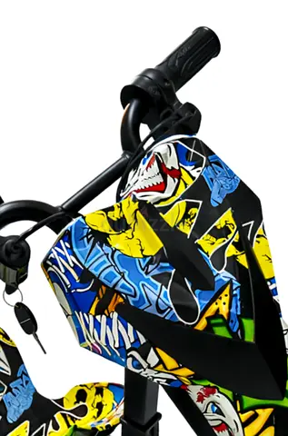Stylish Kids BMX Bike with Cool Graffiti
