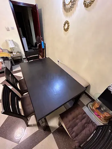 Modern Dining Table Set with Chairs