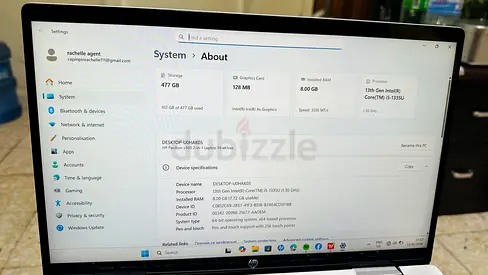 HP laptop i5 13th Generation -Touch Screen