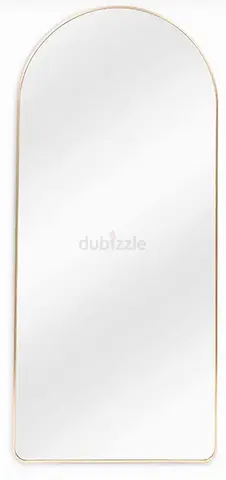 STELLA WALL MIRROR 80X2.8X180CM - GOLD