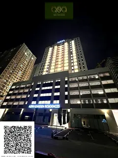 Studio Apartment in Brand New Building Available For rent with Parking (Azha Garden Residence)