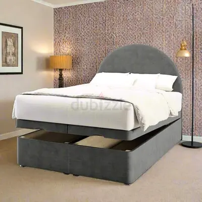 New high Quality 160*200 Queen size bed with hydraulic storage