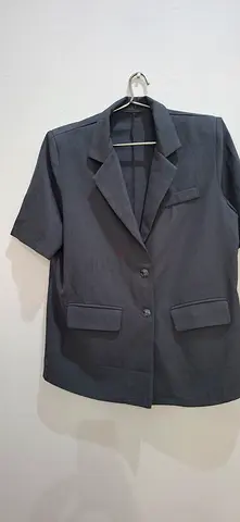 Stylish Grey Blazer for Women