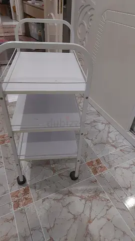 Stylish 4Tier Rolling Utility Cart for Home  Office