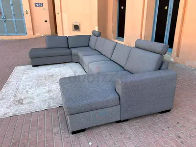 IKEA U Shape Sofa Dark grey