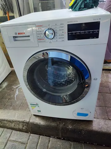 Bosch Series 6 Front Load Washing Machine  8 kg washer  5 kg dry- Efficient and Reliable