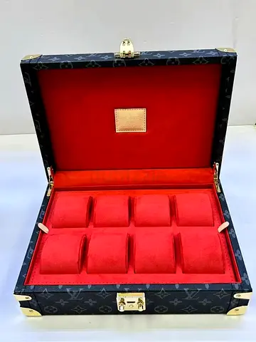 Elegant LV watches storage box