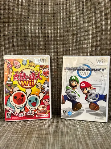 Nintendo Wii Game Collection: Taiko no Tatsujin  Mario Kart