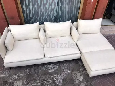 Ikea Sodhremn L Shape Sofa Beige