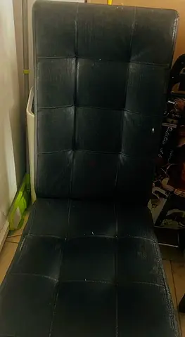 Chair leather finish