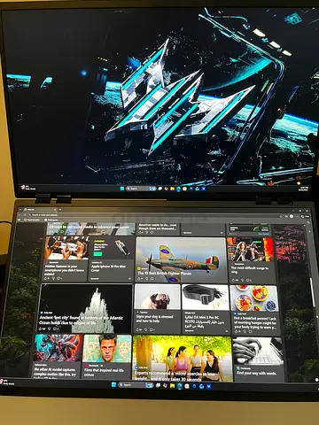 24 inch dual screen monitor 2k resolution