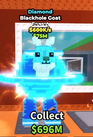 Black hole goat diamond  for cheap