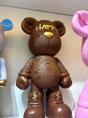 Happy Bear Figurine