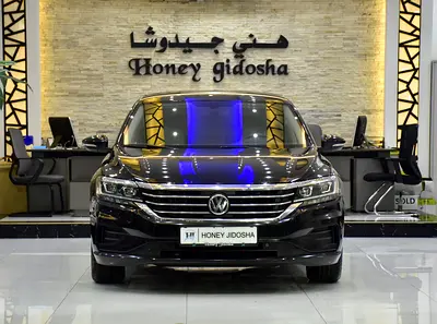 AED 684 EMi at 0% DP | Volkswagen Passat ( 2020 Model ) in Black Color GCC Specs