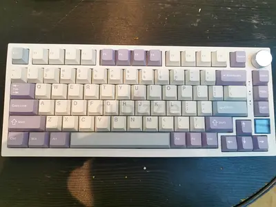Stylish Mechanical Keyboard with Custom Keycaps