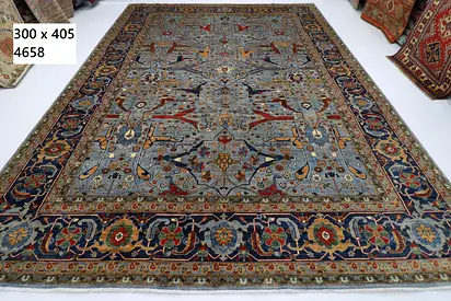 Beautiful bidjar handwoven afghan Area Rug 300 x 405 cm