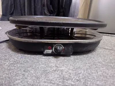 Electric BBQ Grill / Hot Plate – Used, Rough Condition