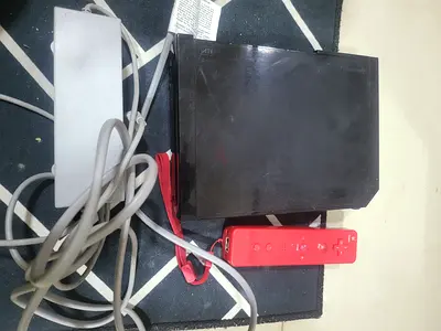 Nintendo Wii Console with Controller and Accessories