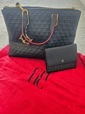 Caroline Herrera Handbag and Wallet