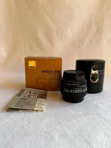 Nikon AF Nikkor 50mm f/1.4D Lens