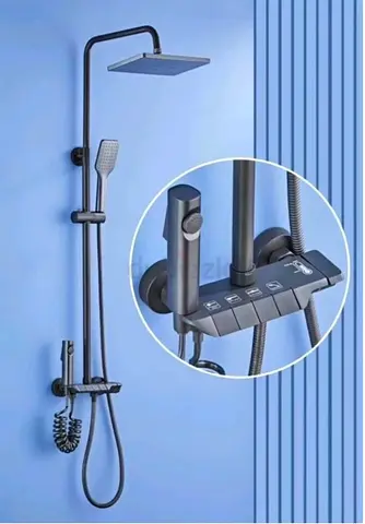 Stylish Shower Panel with Rainfall and Handheld Shower