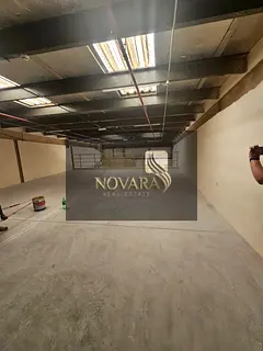 New warehouses in Al Jurf Industrial Area 1, 3000 feet with a mezzanine, 25 kW electricity, a vital