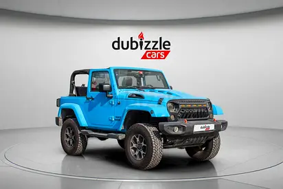 AED 1584/month | 2016 Jeep Wrangler  | GCC Specs | Ref#414997