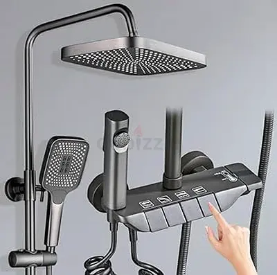Sleek and Modern Shower Set with Multiple Functions