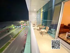 Full panoramic sea view 🌊, large area, 1 bedroom with living room, and 2 bathrooms 🚿